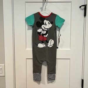 Rags to Raches Retro Mickey Mouse Short Sleeve Rag - NWT!!